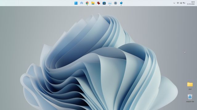 3. విండోస్ 11లో టాస్క్బార్ను పైకి లేదా వైపుకు తరలించండి